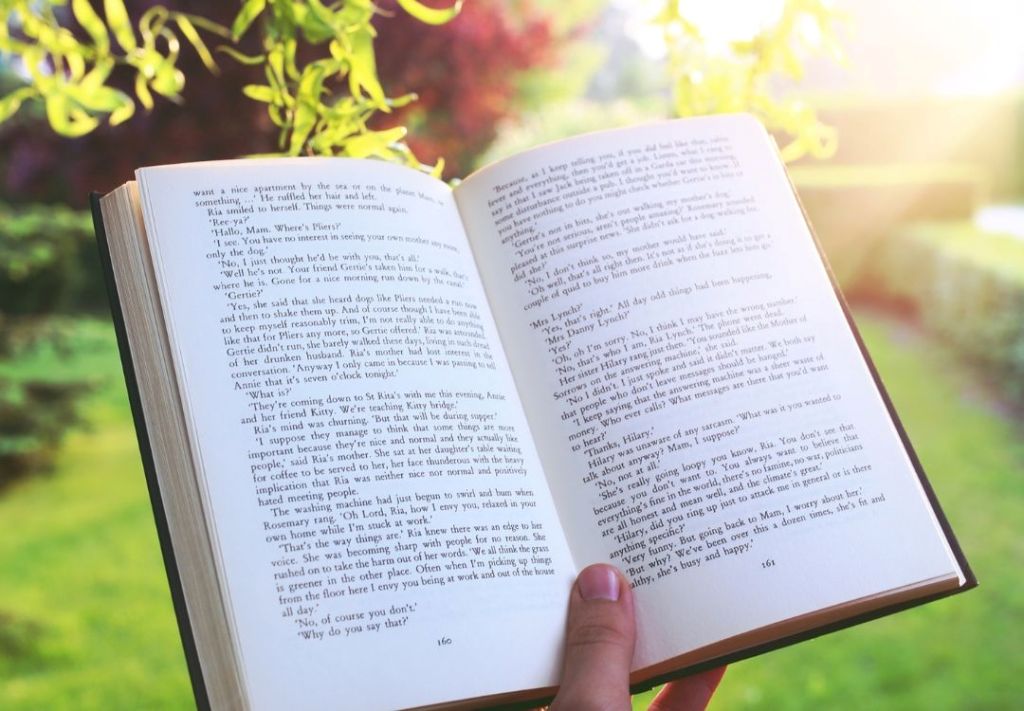Finde para disfrutar al aire libre, y ¡también leyendo!  