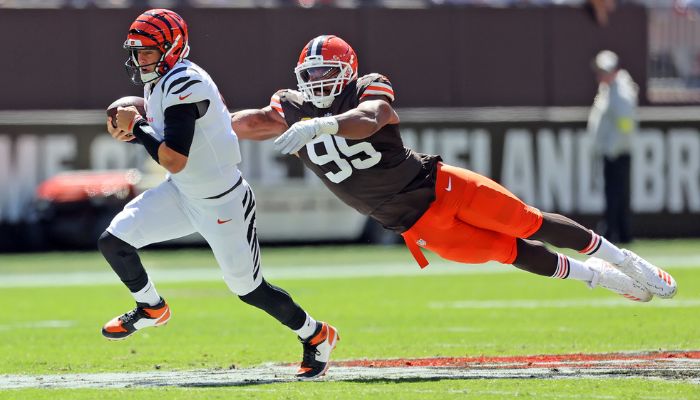 Bengals sorprenden y vencen 17-16 a Browns con defensa clave