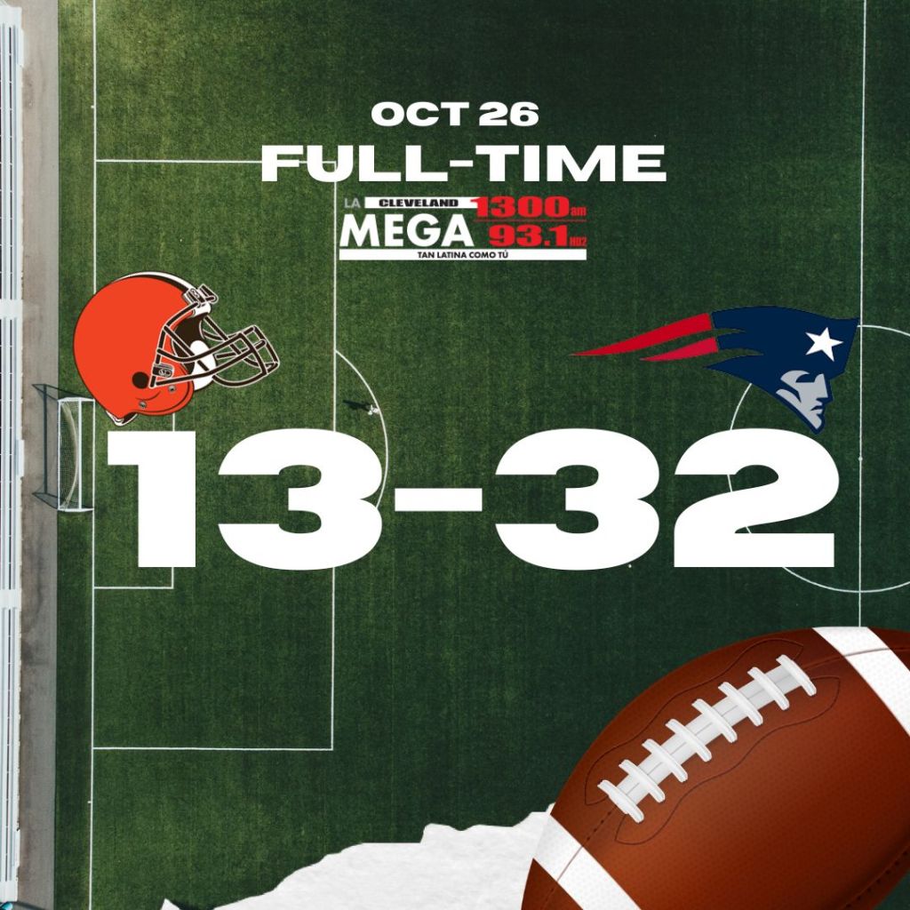 Patriots superan a Cleveland 32-13 pese a noche histórica de Myles Garrett