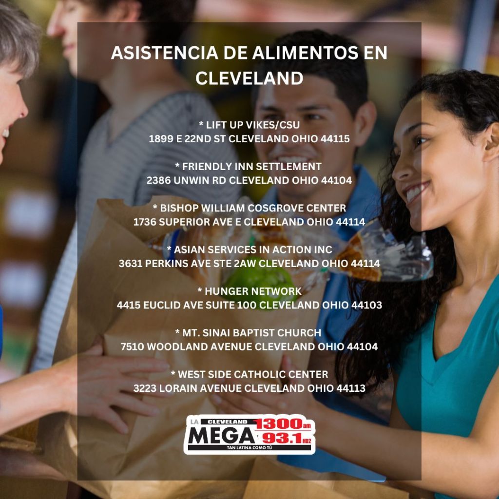 Asistencia de Alimentos CLE Lunes Nov 10