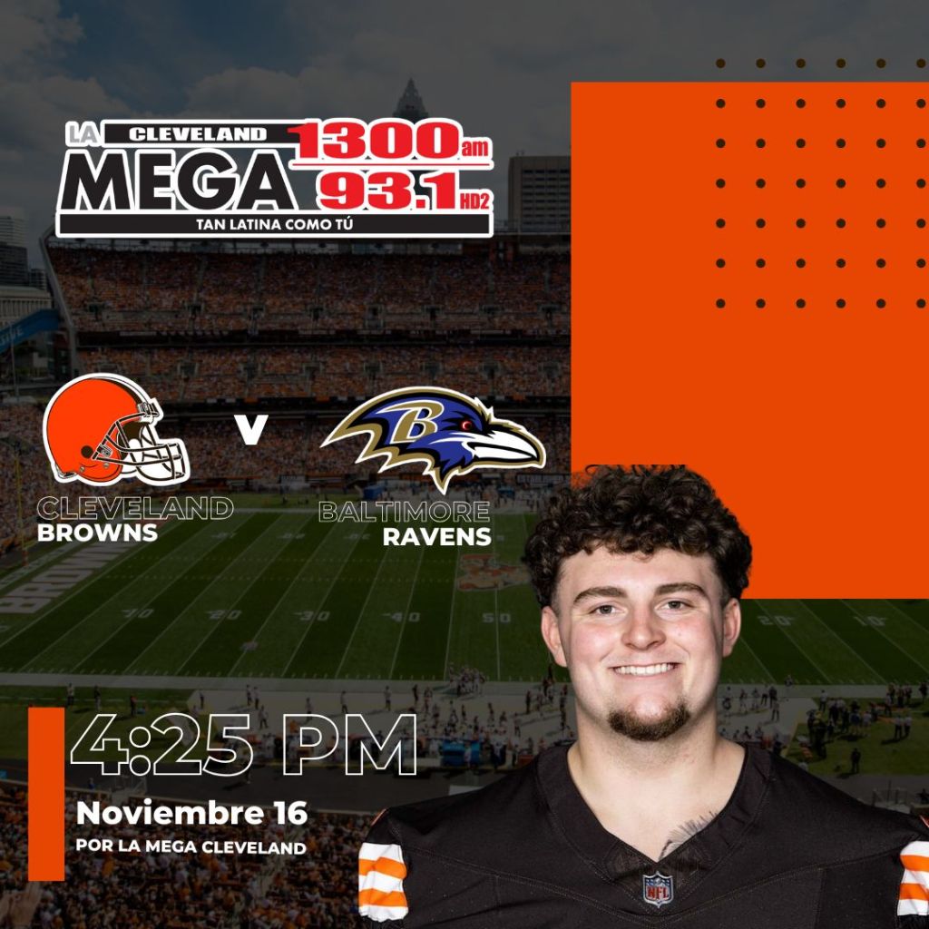 Browns y Ravens se enfrentan este 16 de noviembre por La Mega