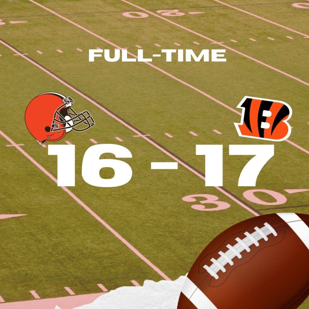 Browns amargan a Bengals: Myles Garrett hace historia y Szmyt decide