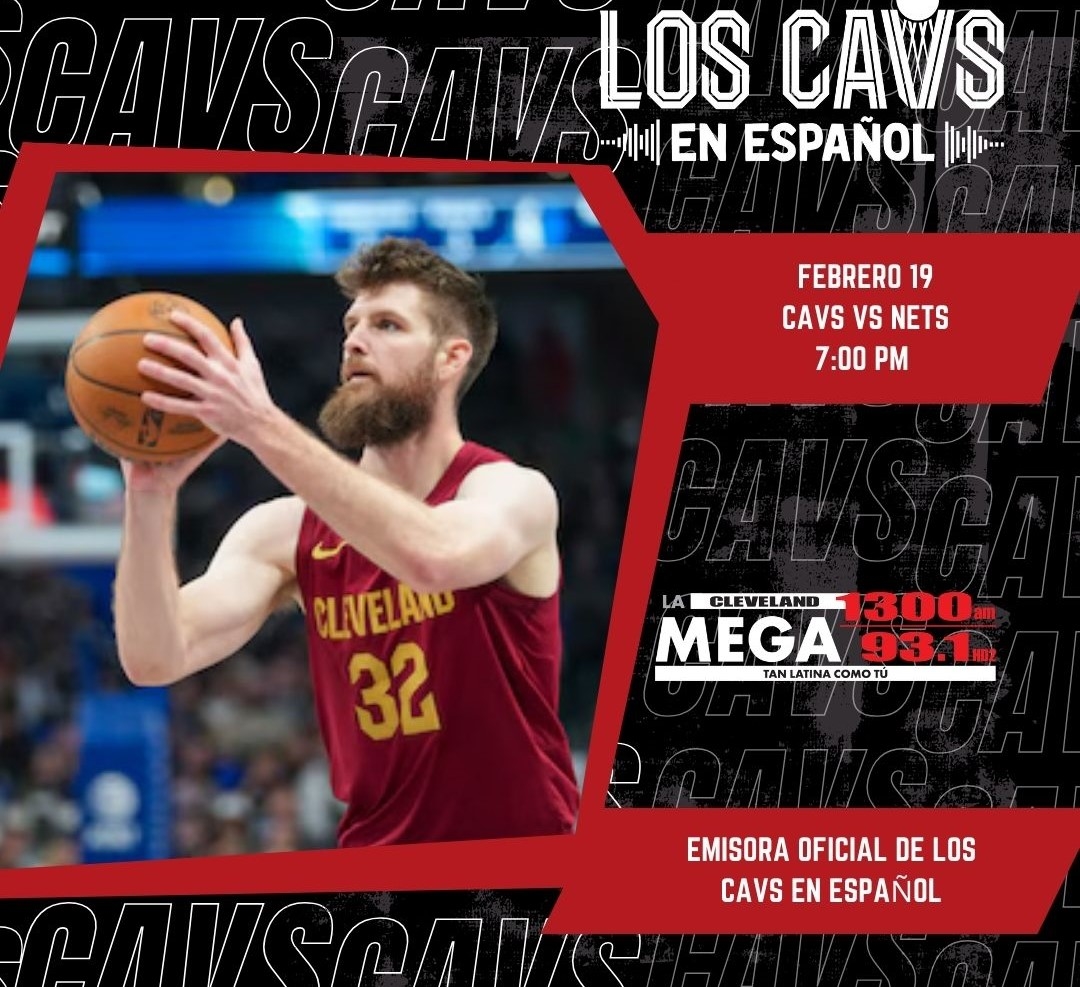 Cavs vs Nets en español por La Mega Cleveland