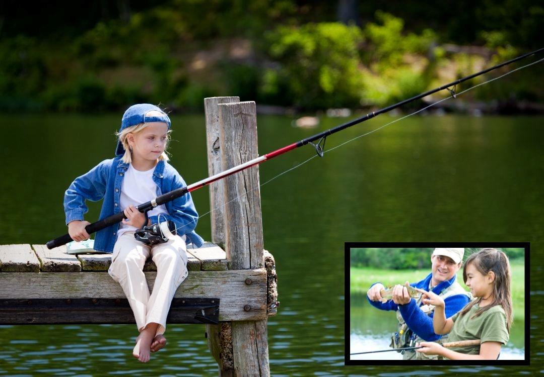 Diversión y pesca para los más pequeños durante el fin de semana