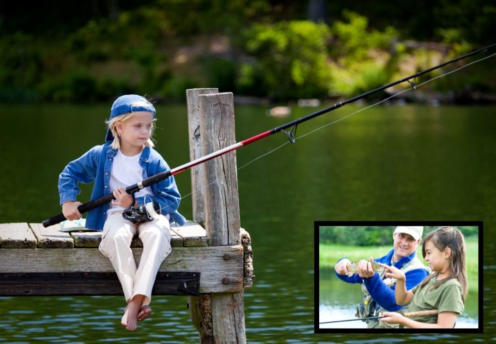 Diversión y pesca para los más pequeños durante el fin de semana